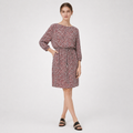 Rochie s.Oliver Black Label cu imprimeu abstract roșu
