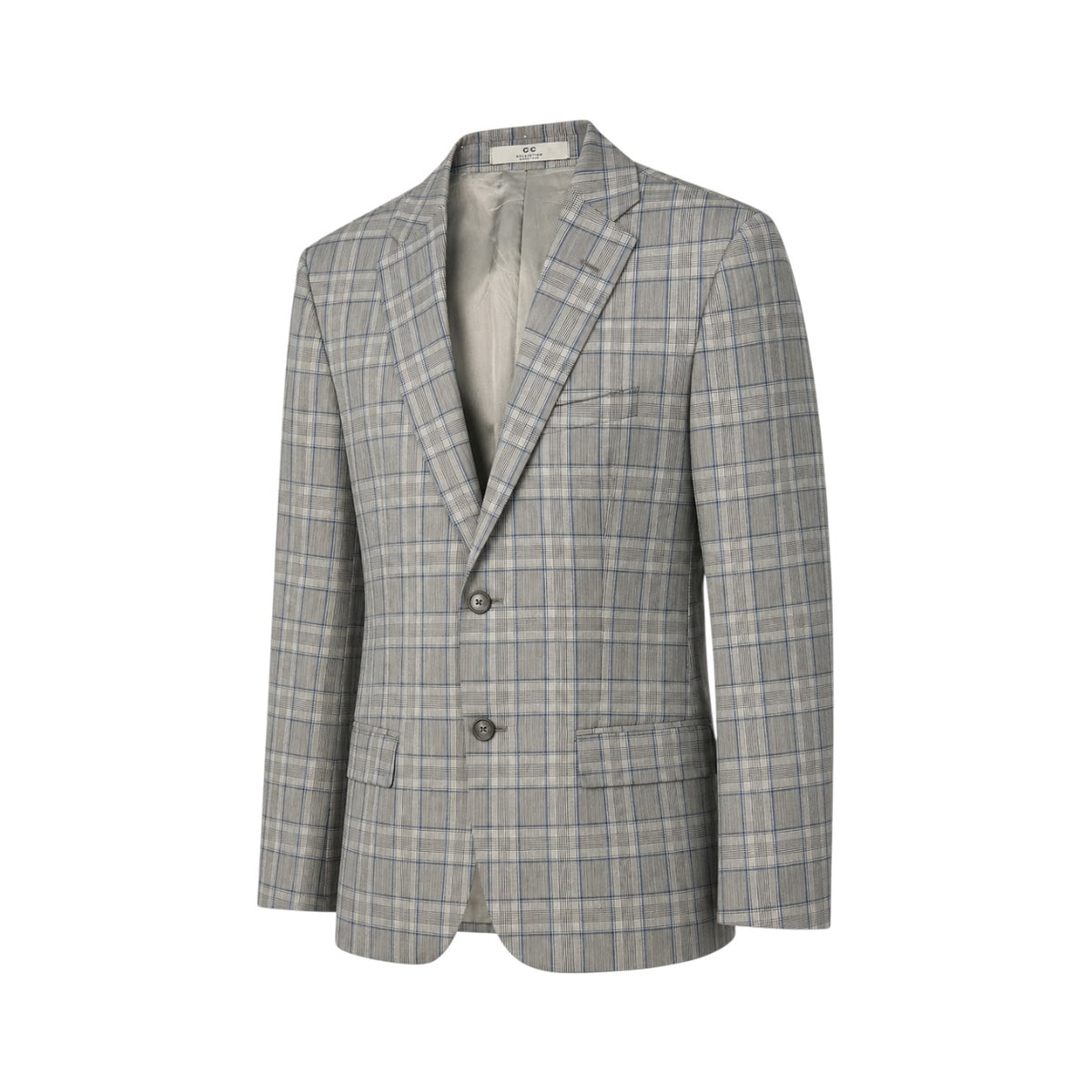 Sacou Corneliani CC Collection gri din lână virgină