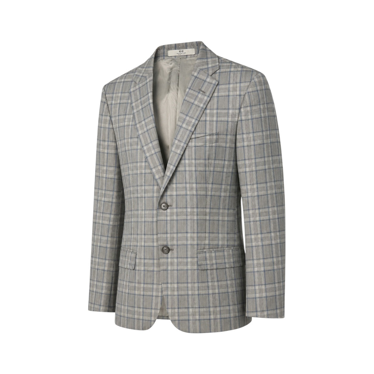 Sacou Corneliani CC Collection gri din lână virgină