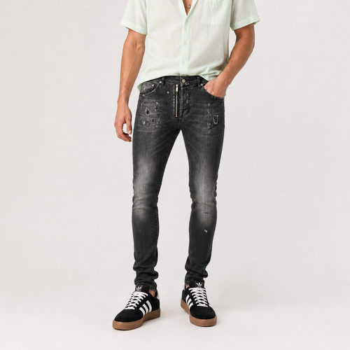 Blugi Dsquared2 Cool Guy negri distressed