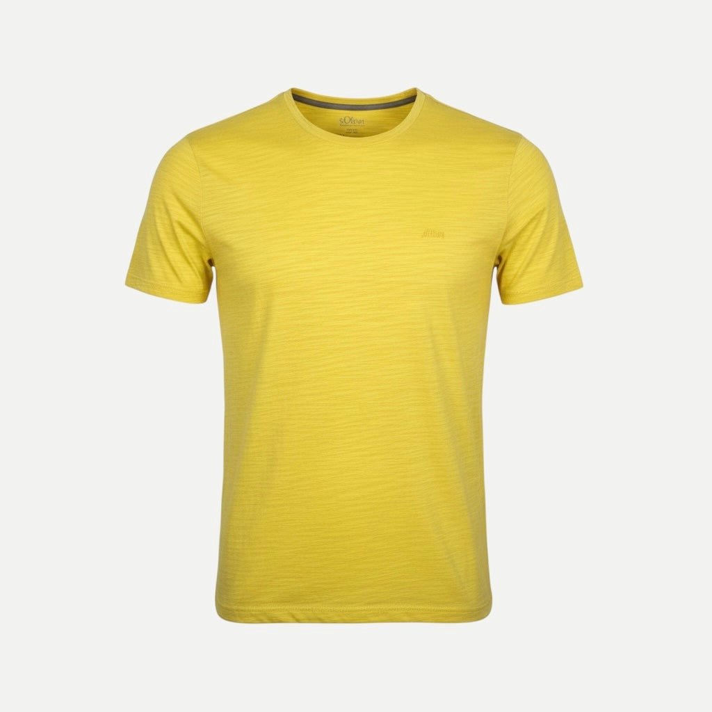 Tricou s.Oliver Galben Bumbac