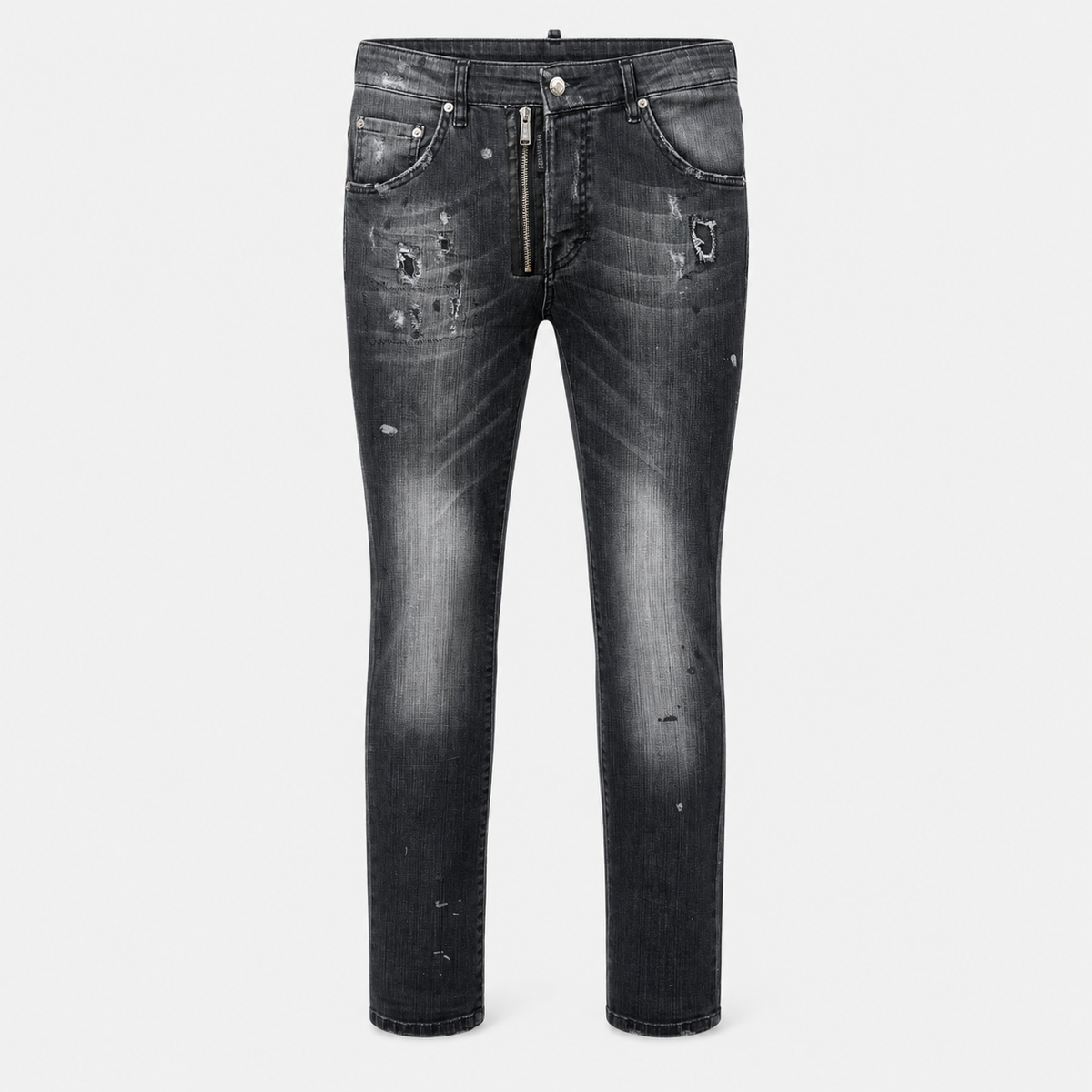 Blugi Dsquared2 Cool Guy negri distressed