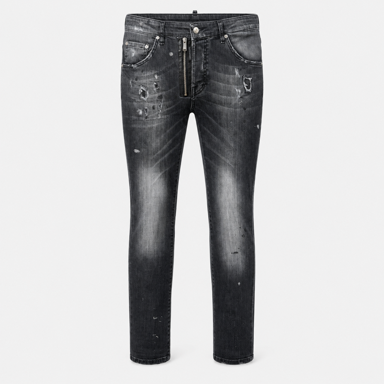 Blugi Dsquared2 Cool Guy negri distressed