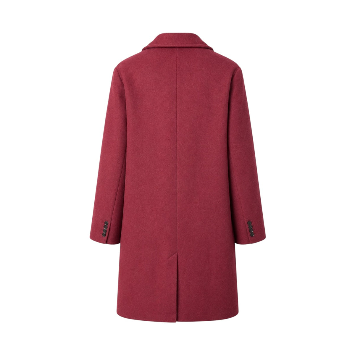 Palton s.Oliver bordo cu rever