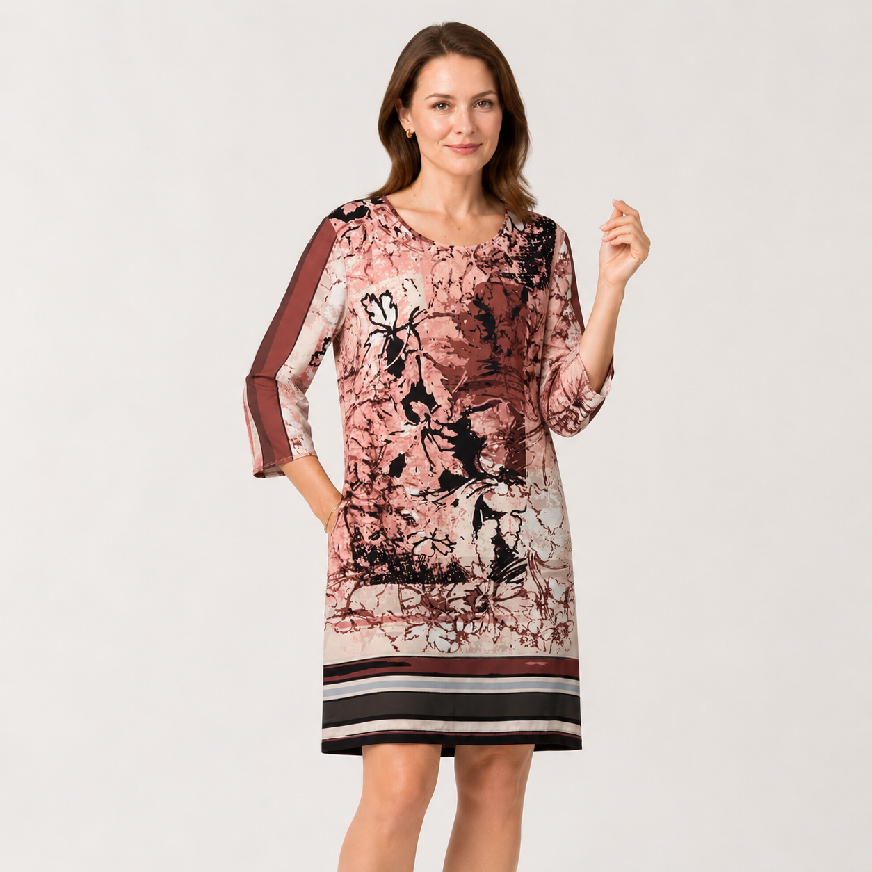 Rochie Gerry Weber cu imprimeu abstract floral