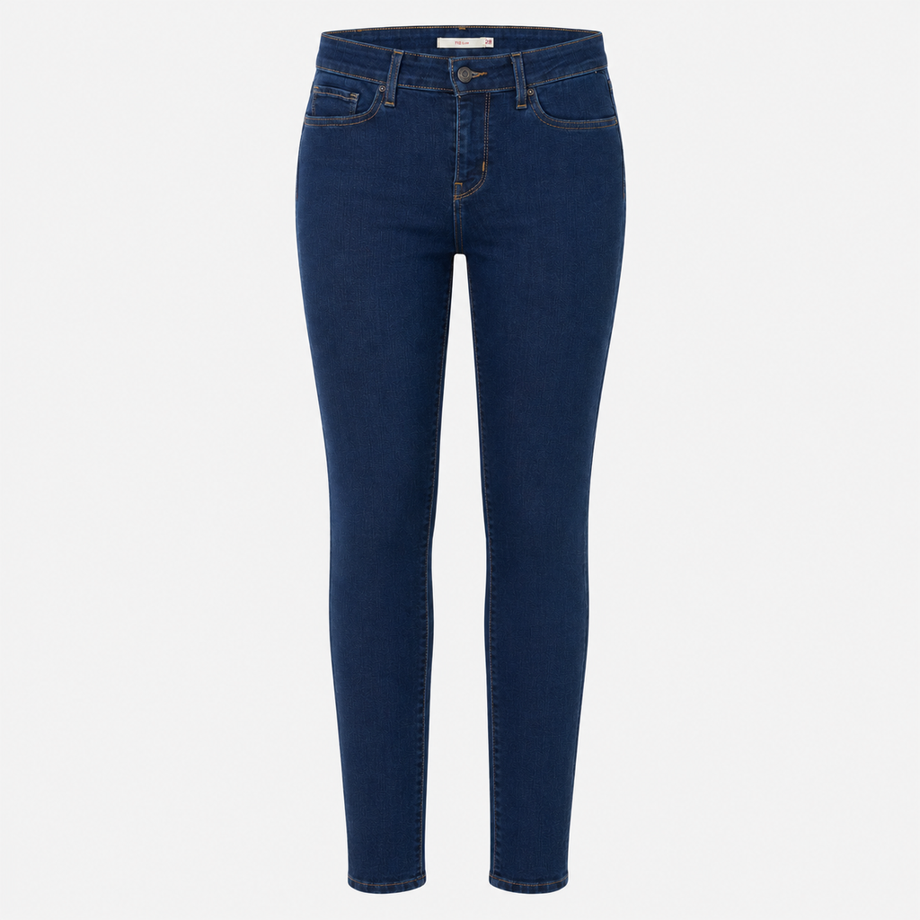Blugi Levi’s 712 Slim albastru închis