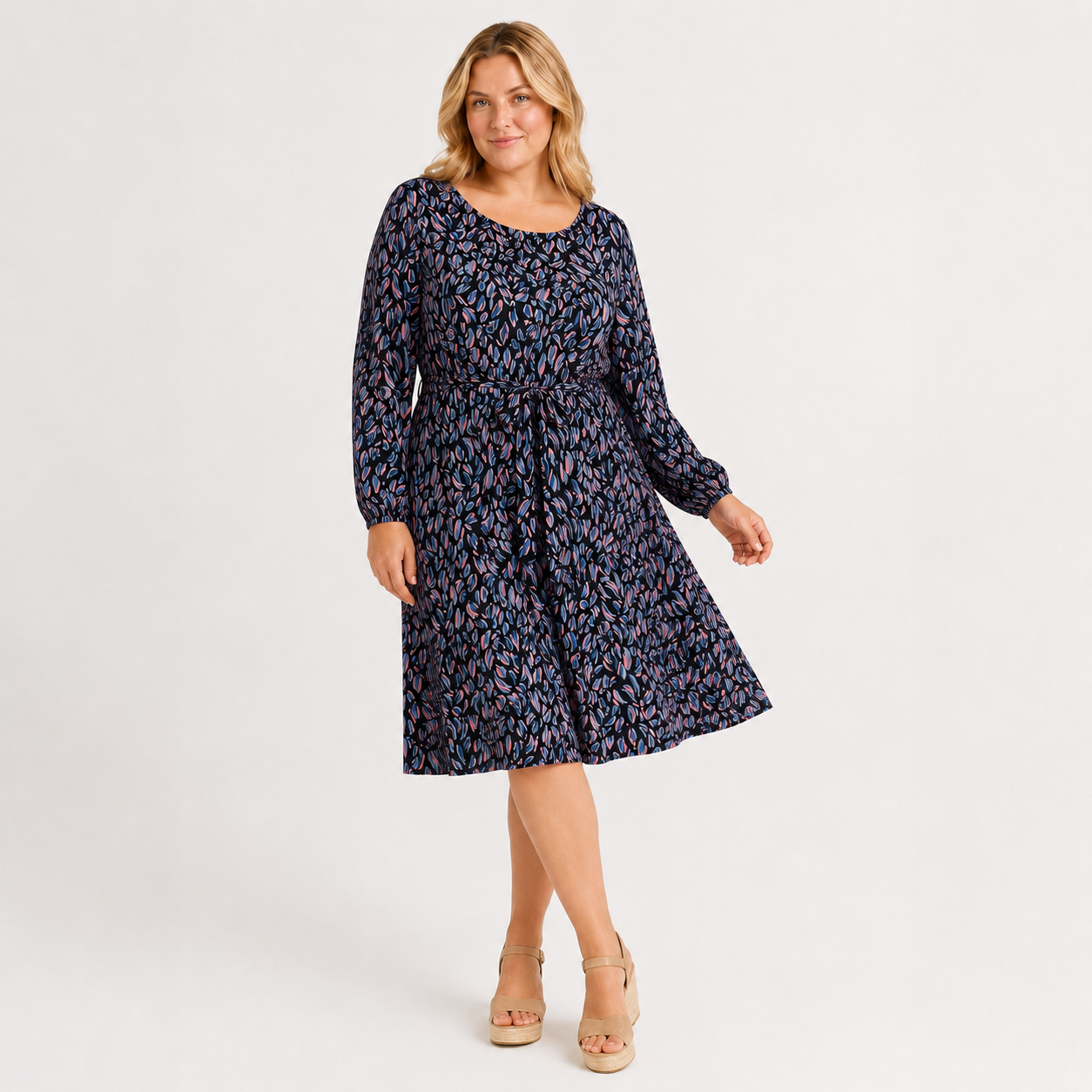 Rochie Triangle by s.Oliver cu imprimeu floral