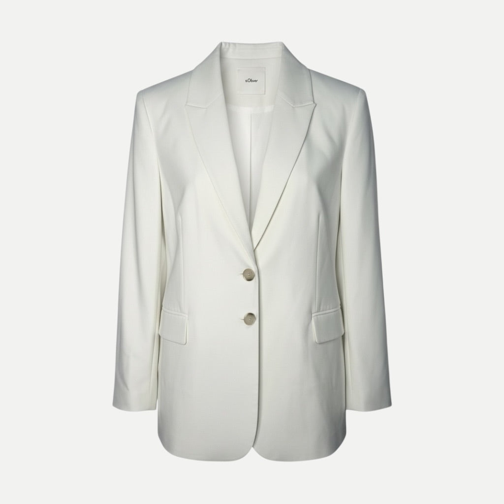 Sacou s.Oliver Black Label Elegant Alb