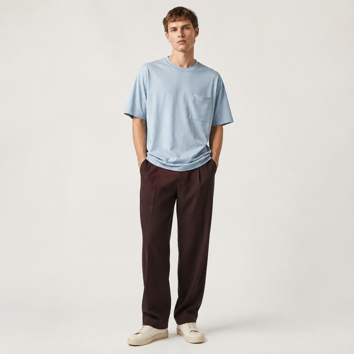 Tricou Mango Man cu buzunar aplicat