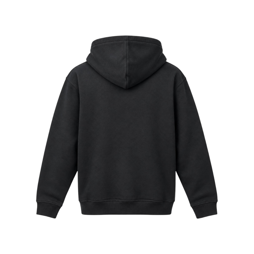 Hanorac Jack & Jones Originals Margate negru cu imprimeu