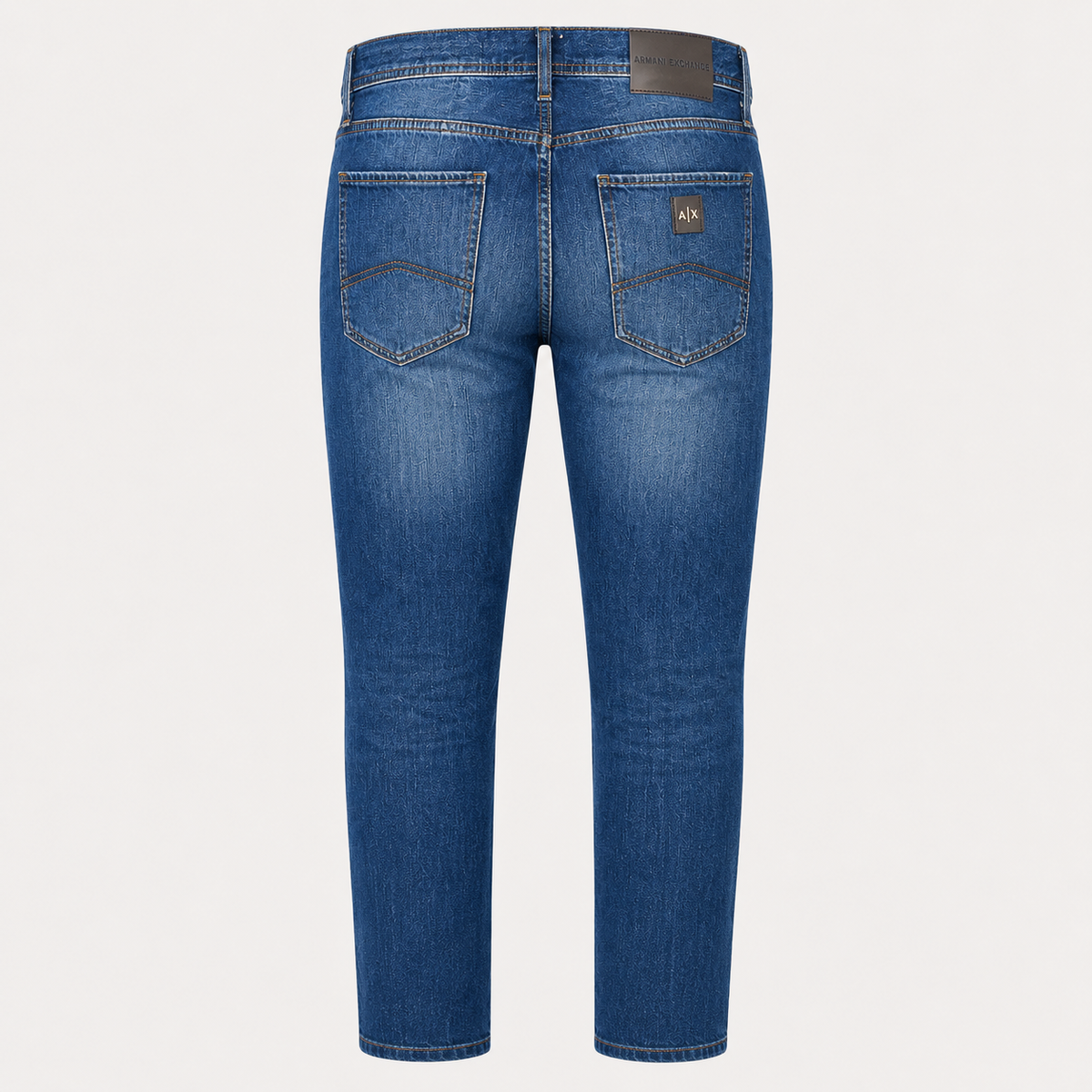 Blugi Armani Exchange slim fit albaștri
