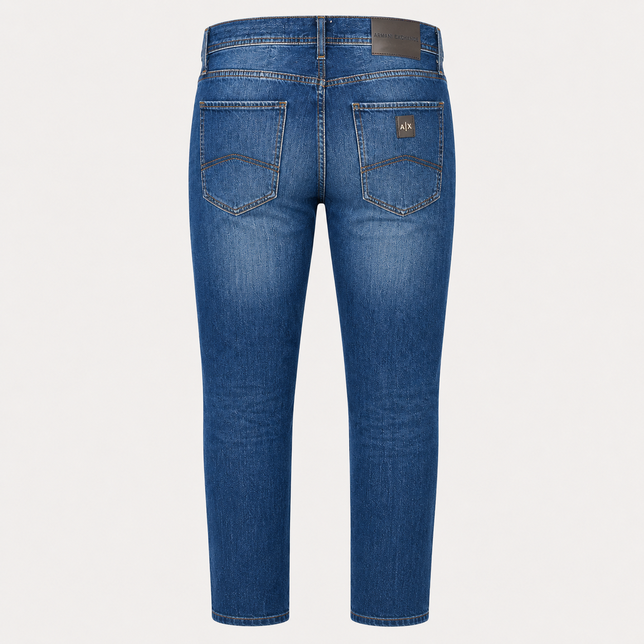 Blugi Armani Exchange slim fit albaștri