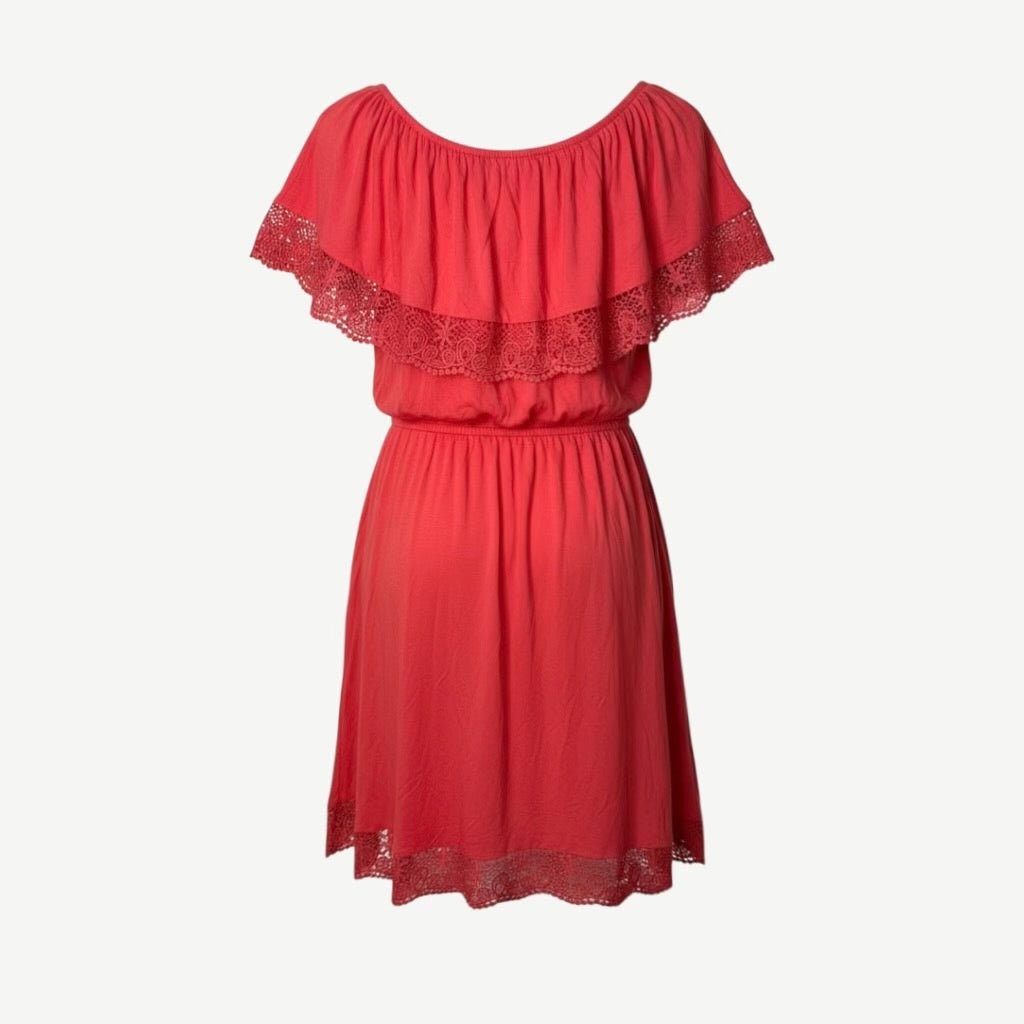 Rochie s.Oliver Off shoulder Coral