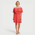 Rochie s.Oliver Off shoulder Coral
