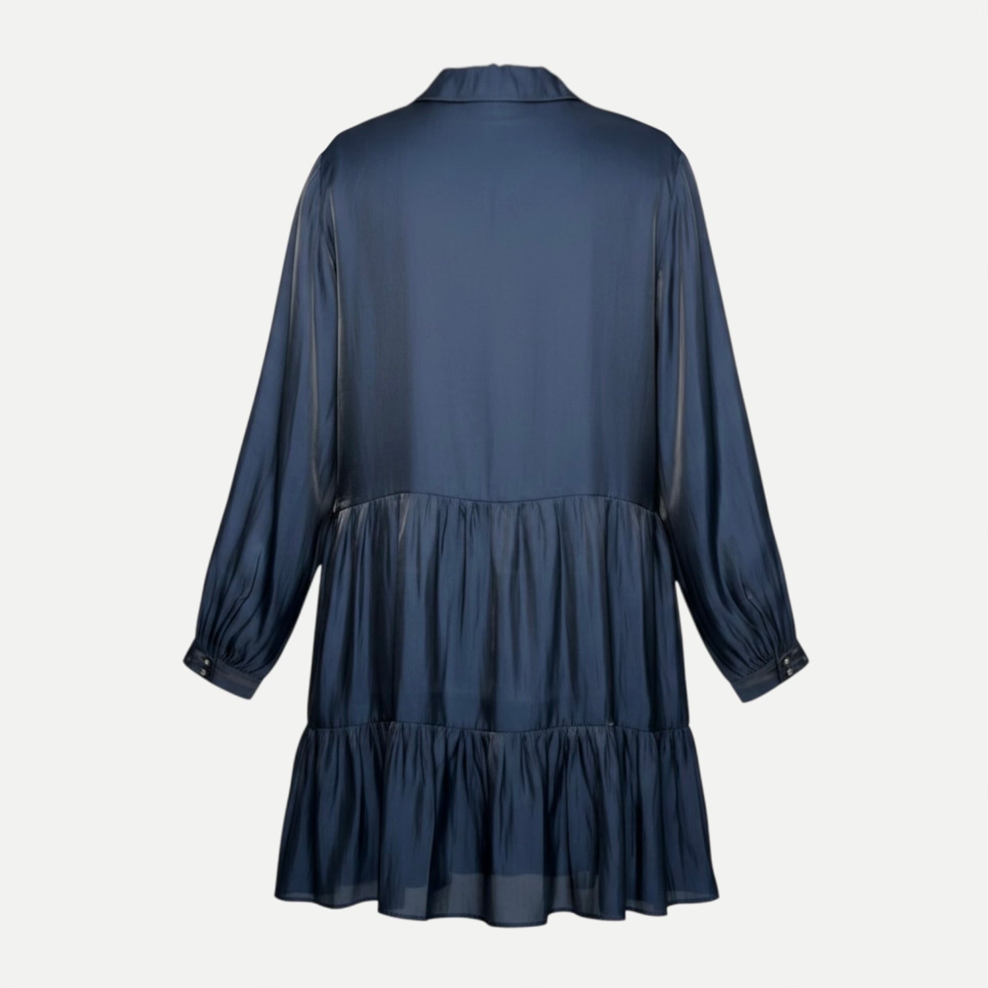 Rochie Pulz Jeans bleumarin satinată