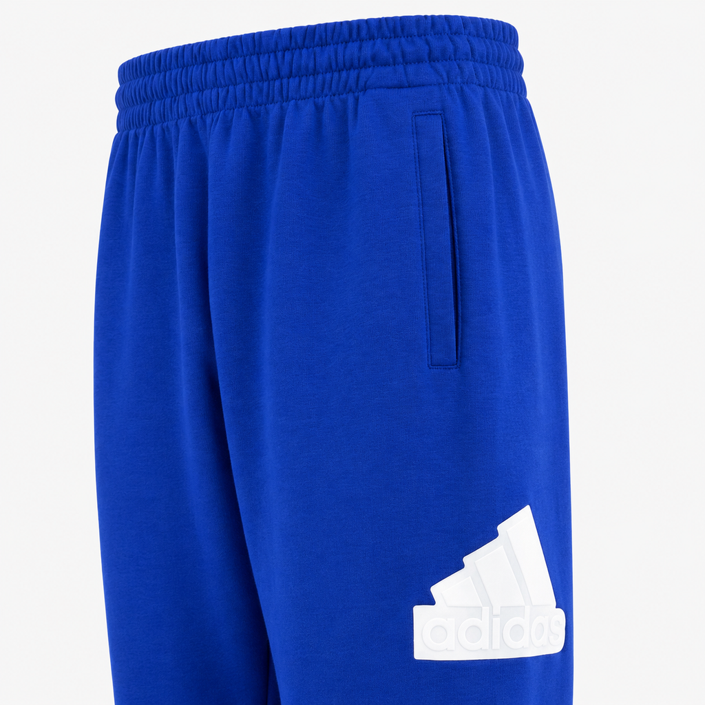 Pantaloni de trening Adidas Future Icons Badge of Sport albaștri