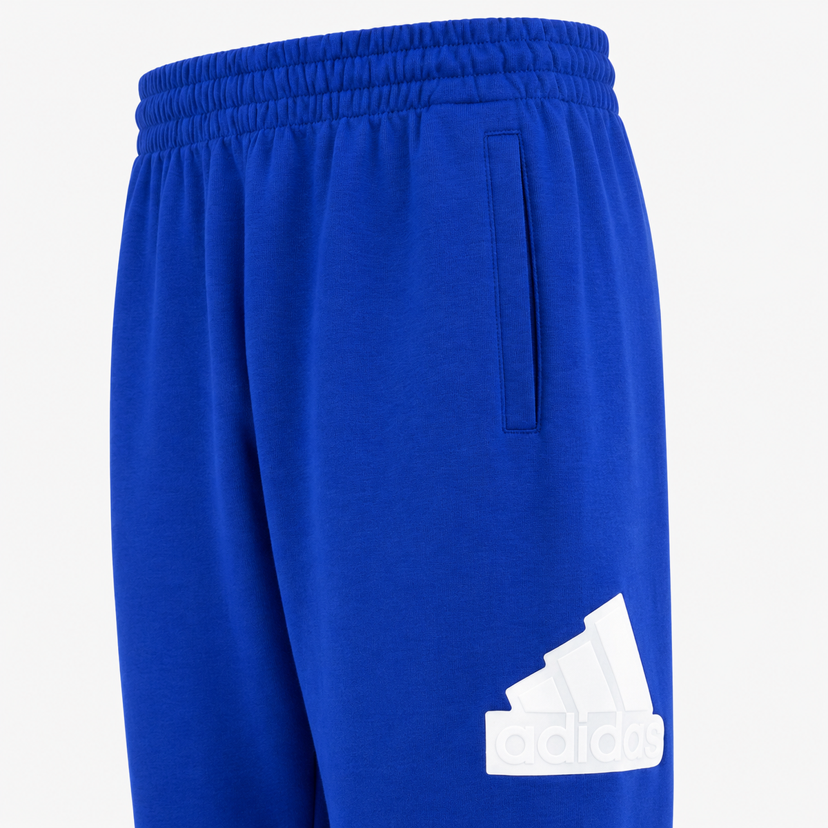 Pantaloni de trening Adidas Future Icons Badge of Sport albaștri