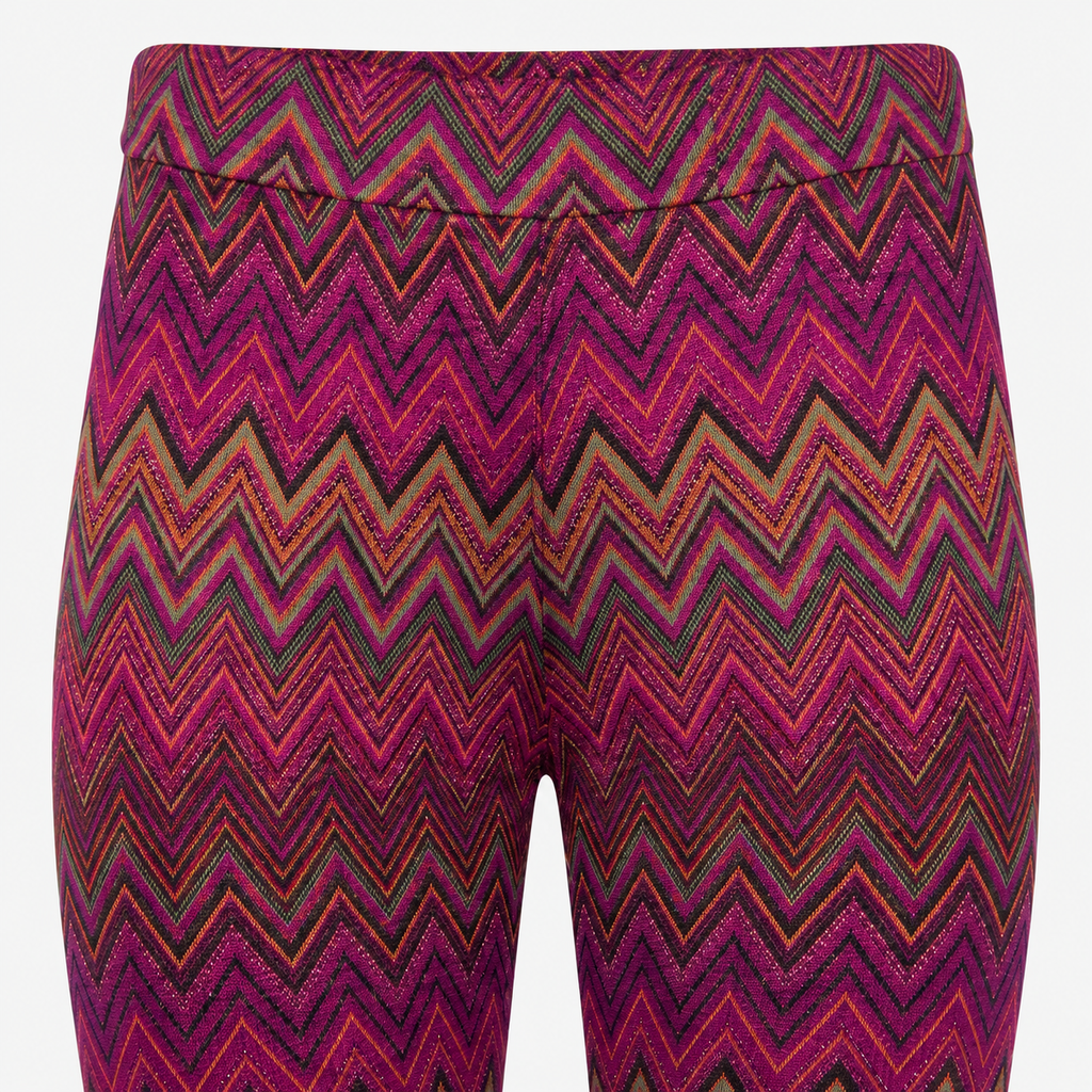 Pantaloni Lola Liza cu imprimeu zigzag
