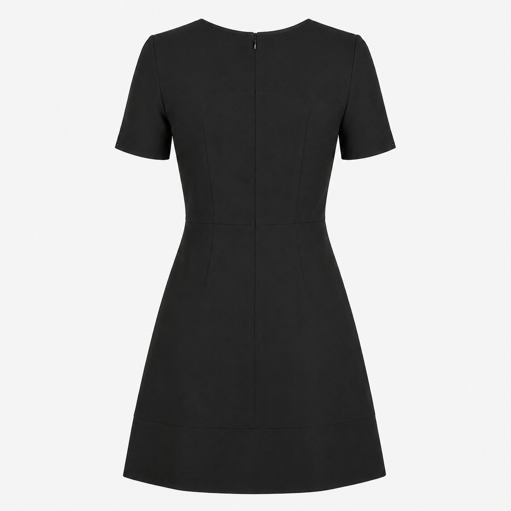 Rochie Tommy Hilfiger Angela Dress neagră