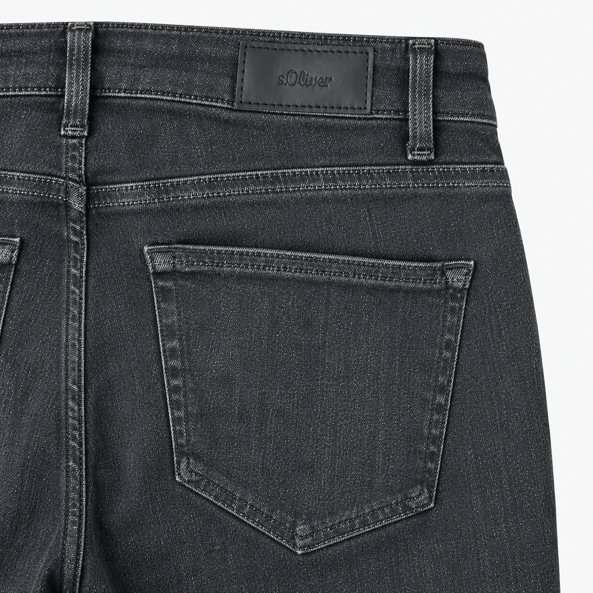 Blugi s.Oliver Anny gri închis High Rise Super Skinny