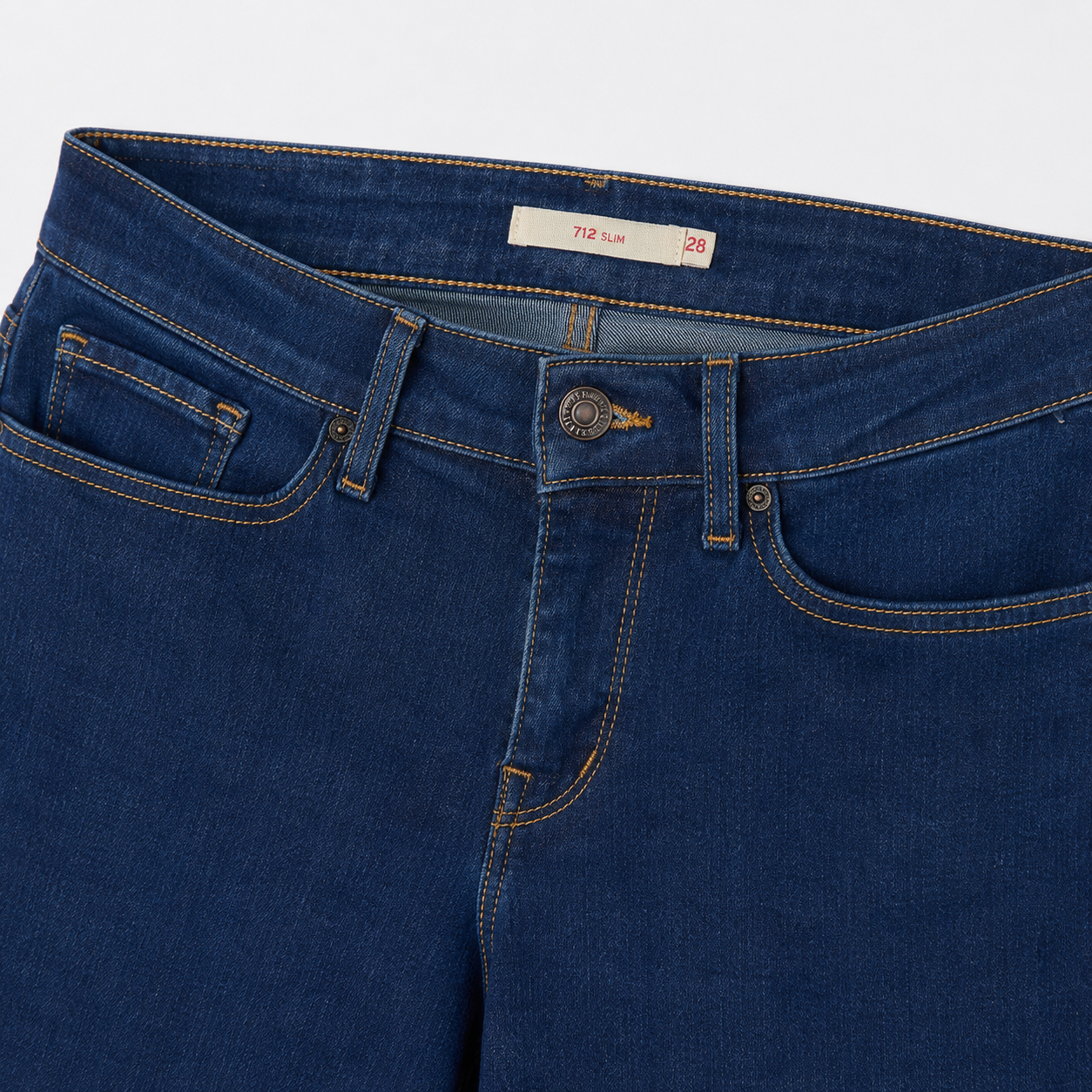Blugi Levi’s 712 Slim albastru închis