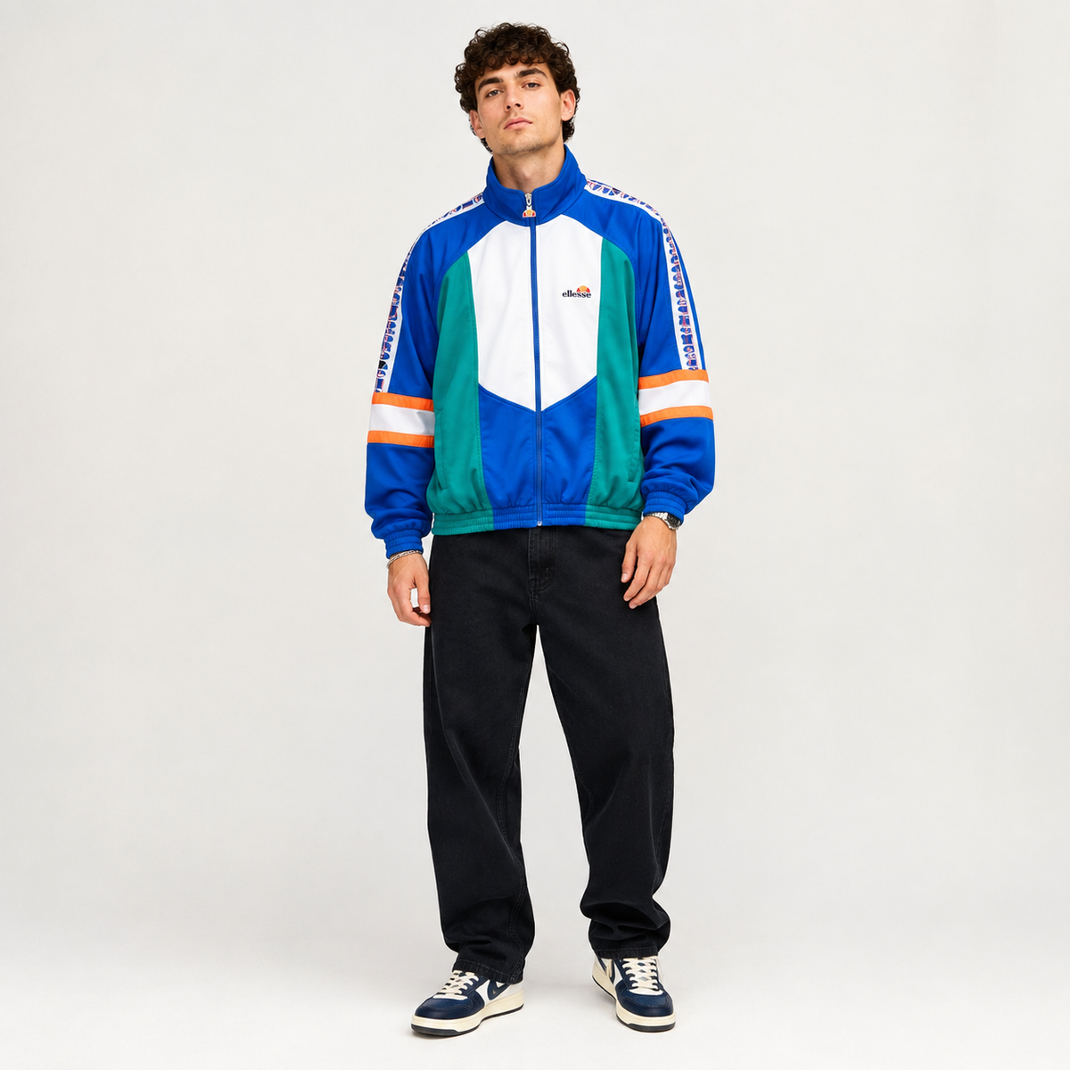 Jachetă Ellesse Vintage Colorblock Multicolor