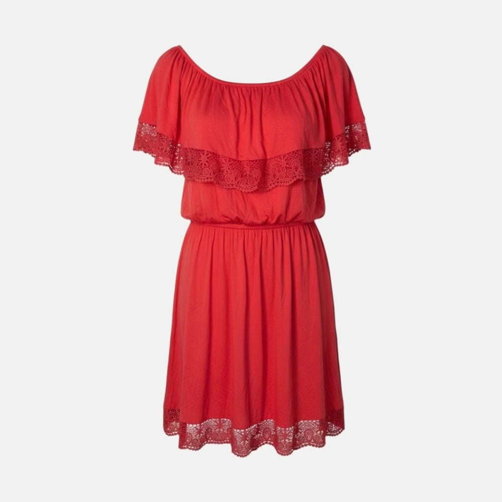 Rochie s.Oliver Off shoulder Coral