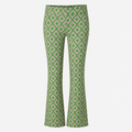 Pantaloni Smashed Lemon cu imprimeu geometric