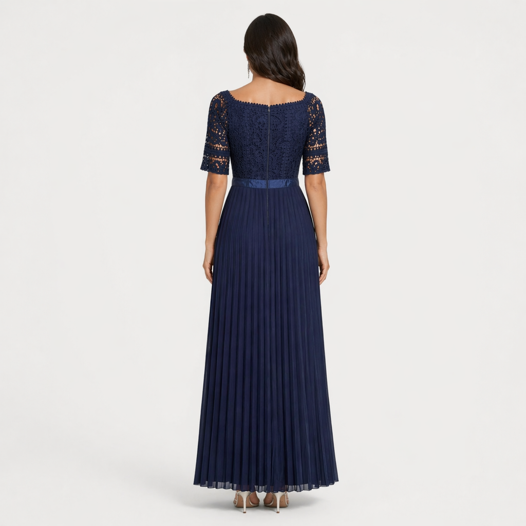 Rochie elegantă bleumarin Little Mistress