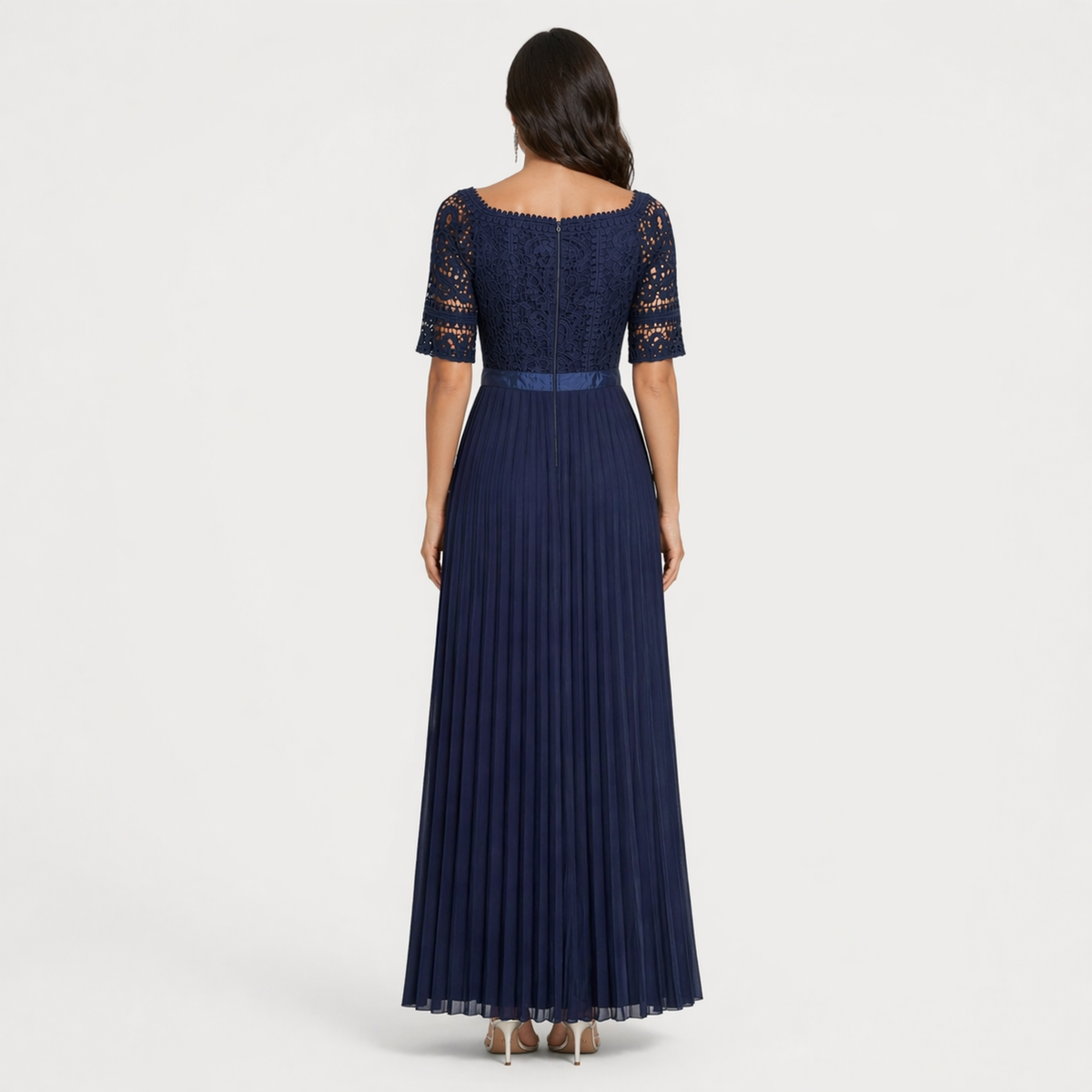 Rochie elegantă bleumarin Little Mistress