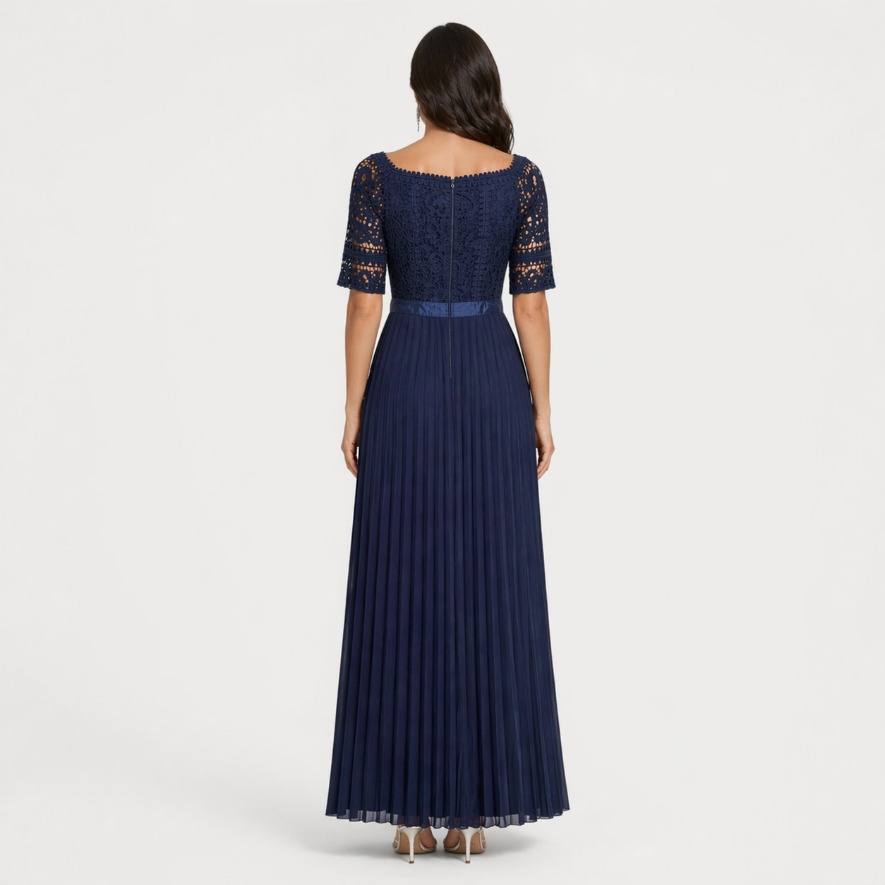 Rochie elegantă bleumarin Little Mistress