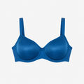 Sutien Triumph Essential Minimizer W albastru, fără burete, cu sârmă