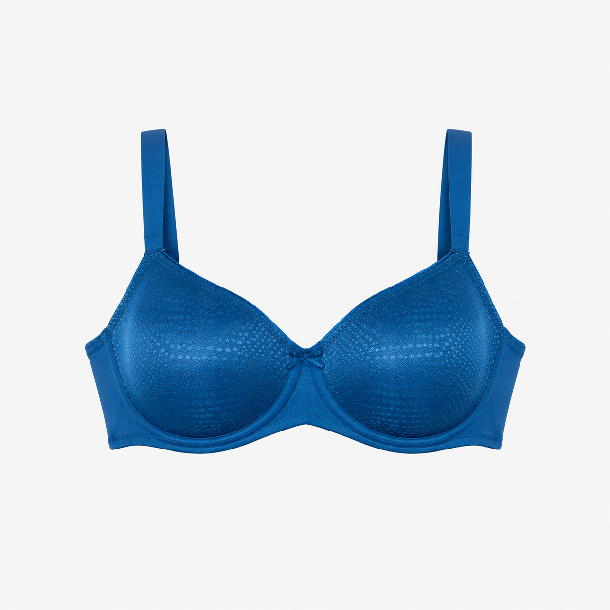 Sutien Triumph Essential Minimizer W albastru, fără burete, cu sârmă