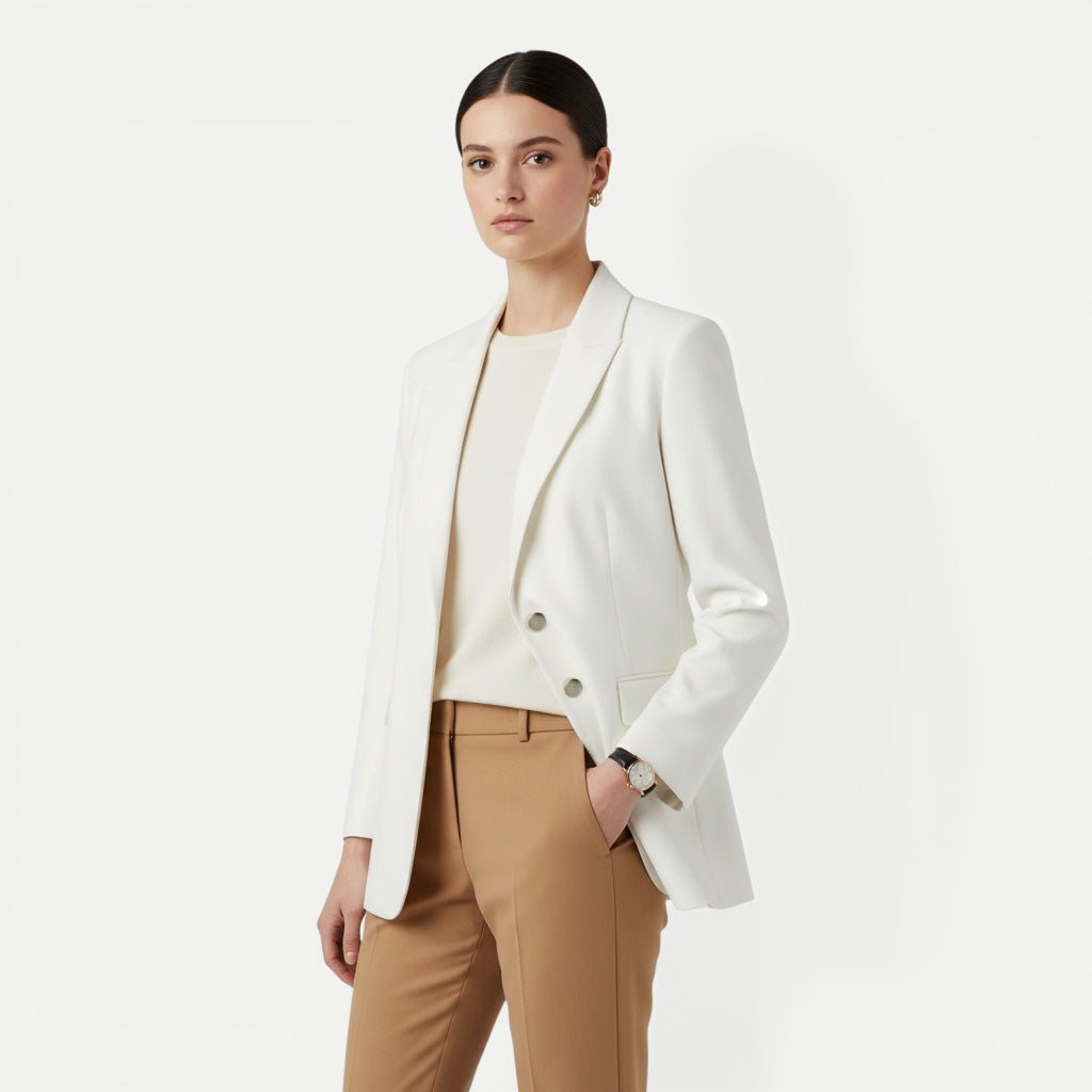 Sacou s.Oliver Black Label Elegant Alb