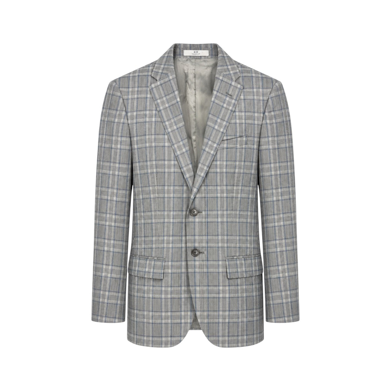 Sacou Corneliani CC Collection gri din lână virgină