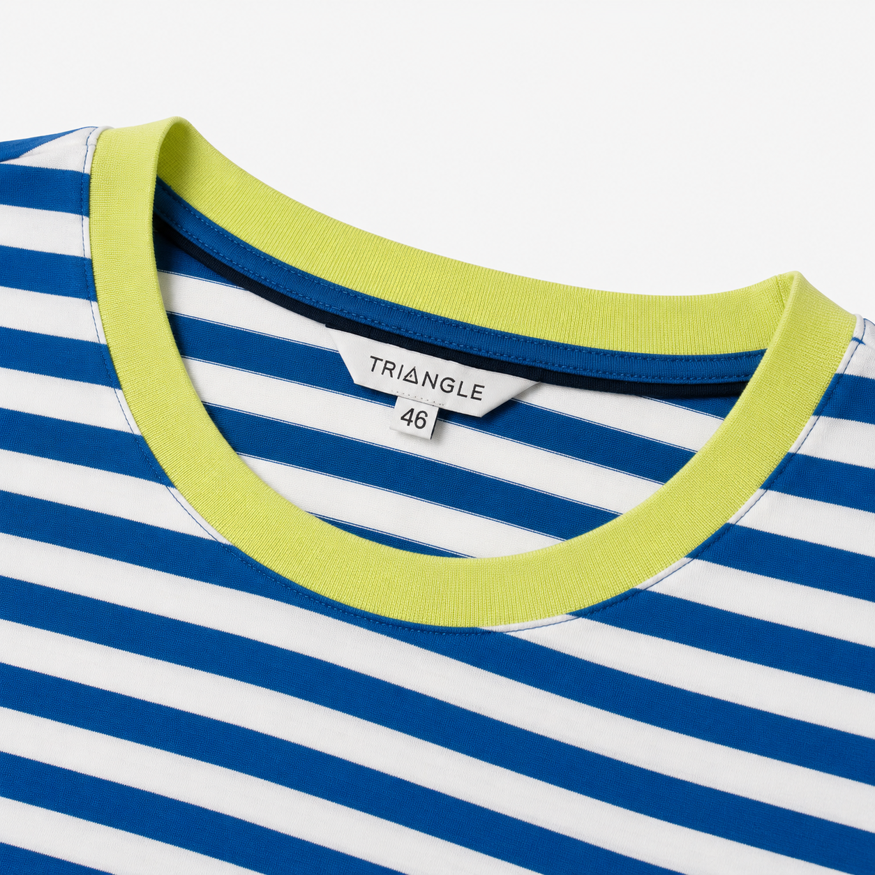 Tricou Triangle by s.Oliver albastru cu dungi