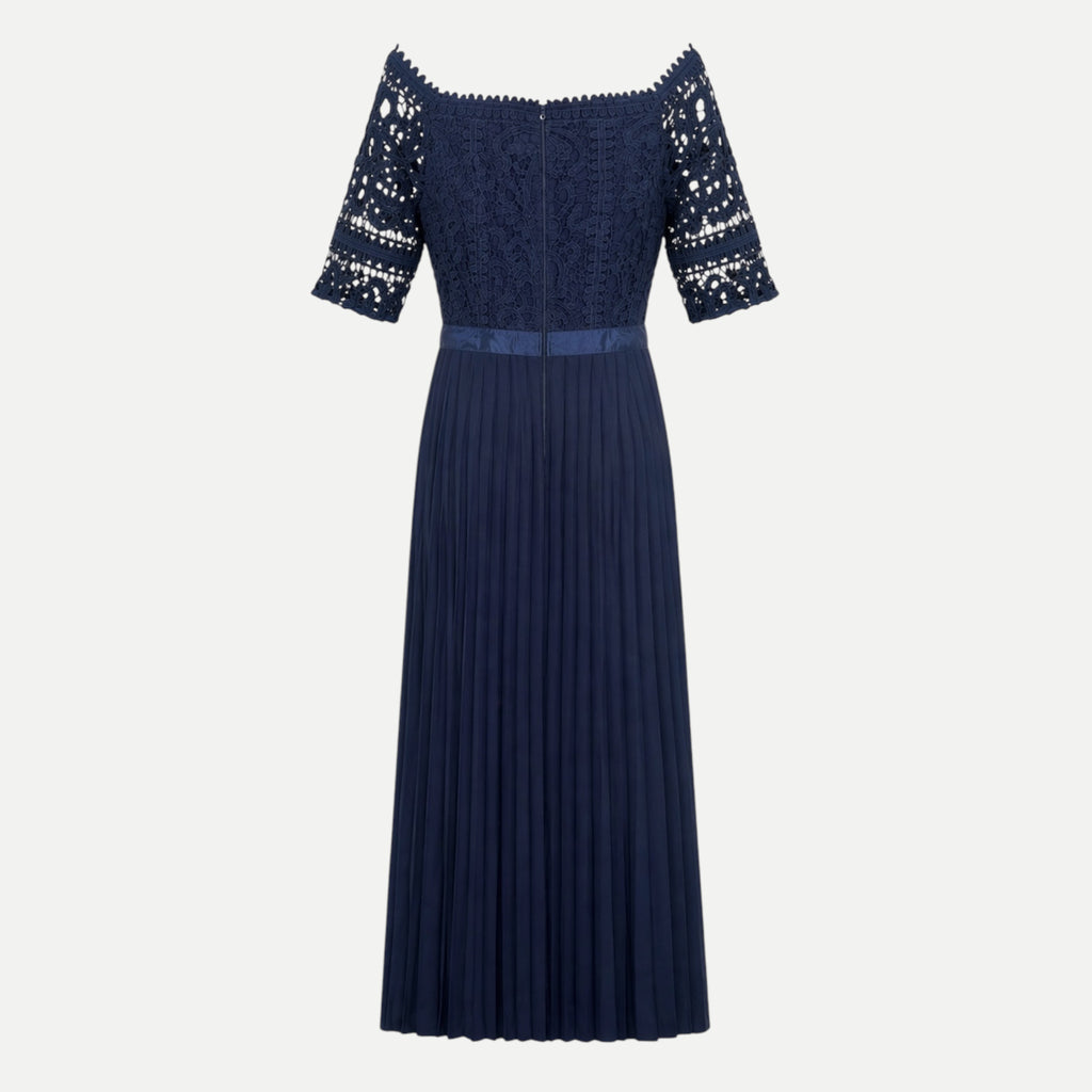 Rochie elegantă bleumarin Little Mistress