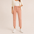 Blugi b.young Kato roz coral high waist