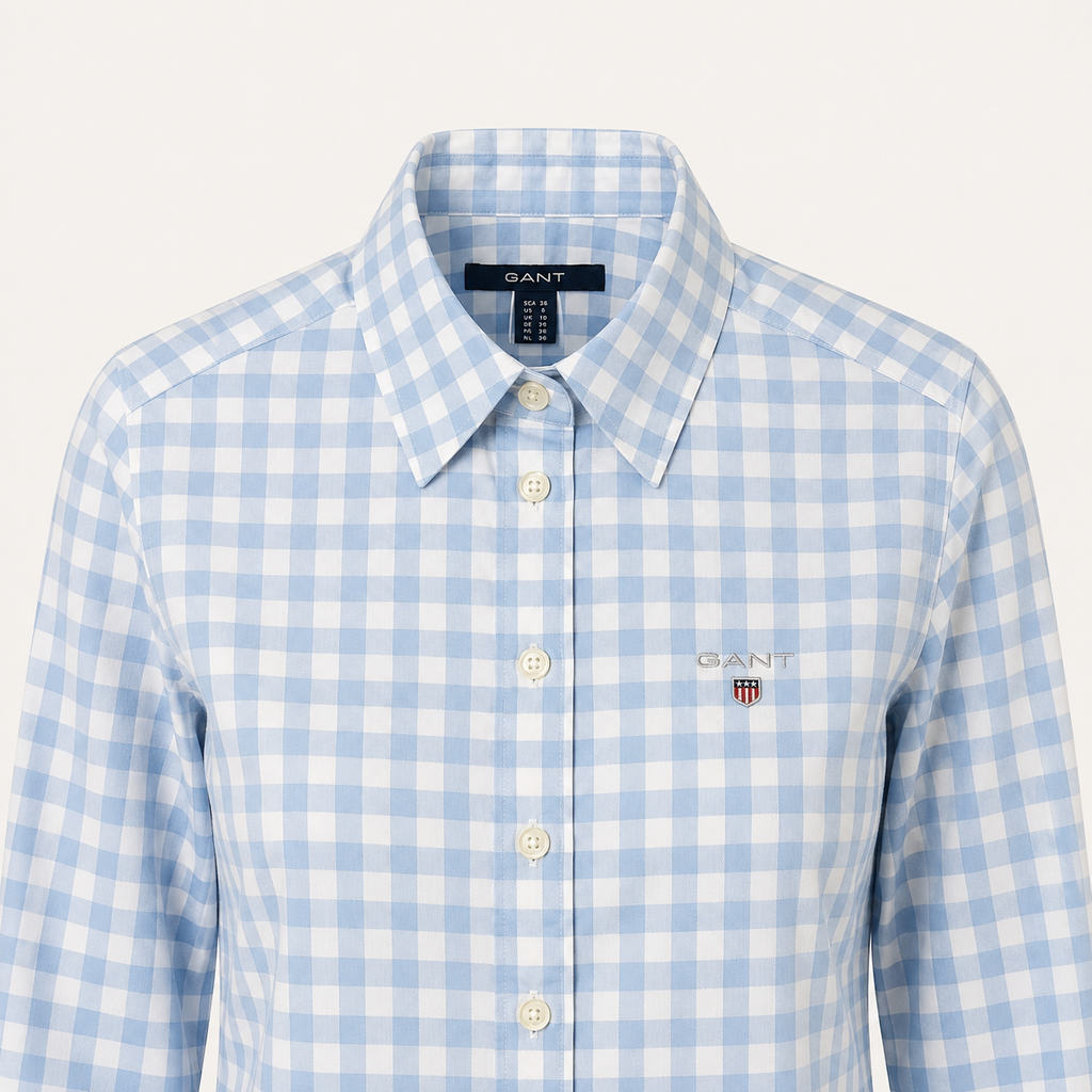 Cămașă Gant cu imprimeu gingham
