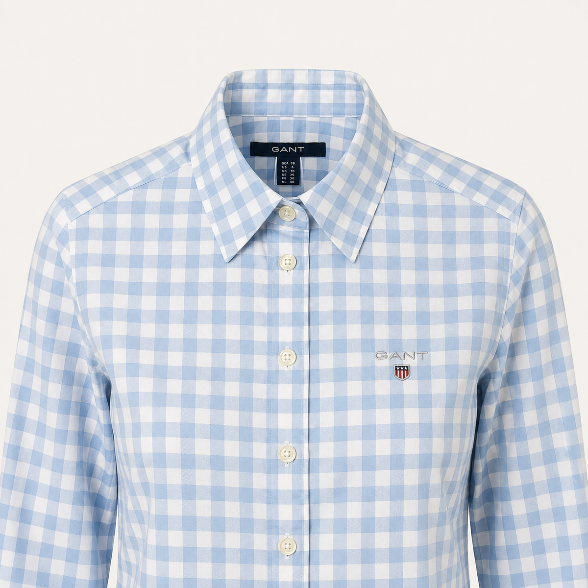 Cămașă Gant cu imprimeu gingham