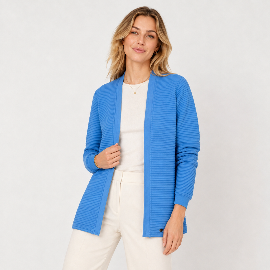 Cardigan Desires cu textură striată