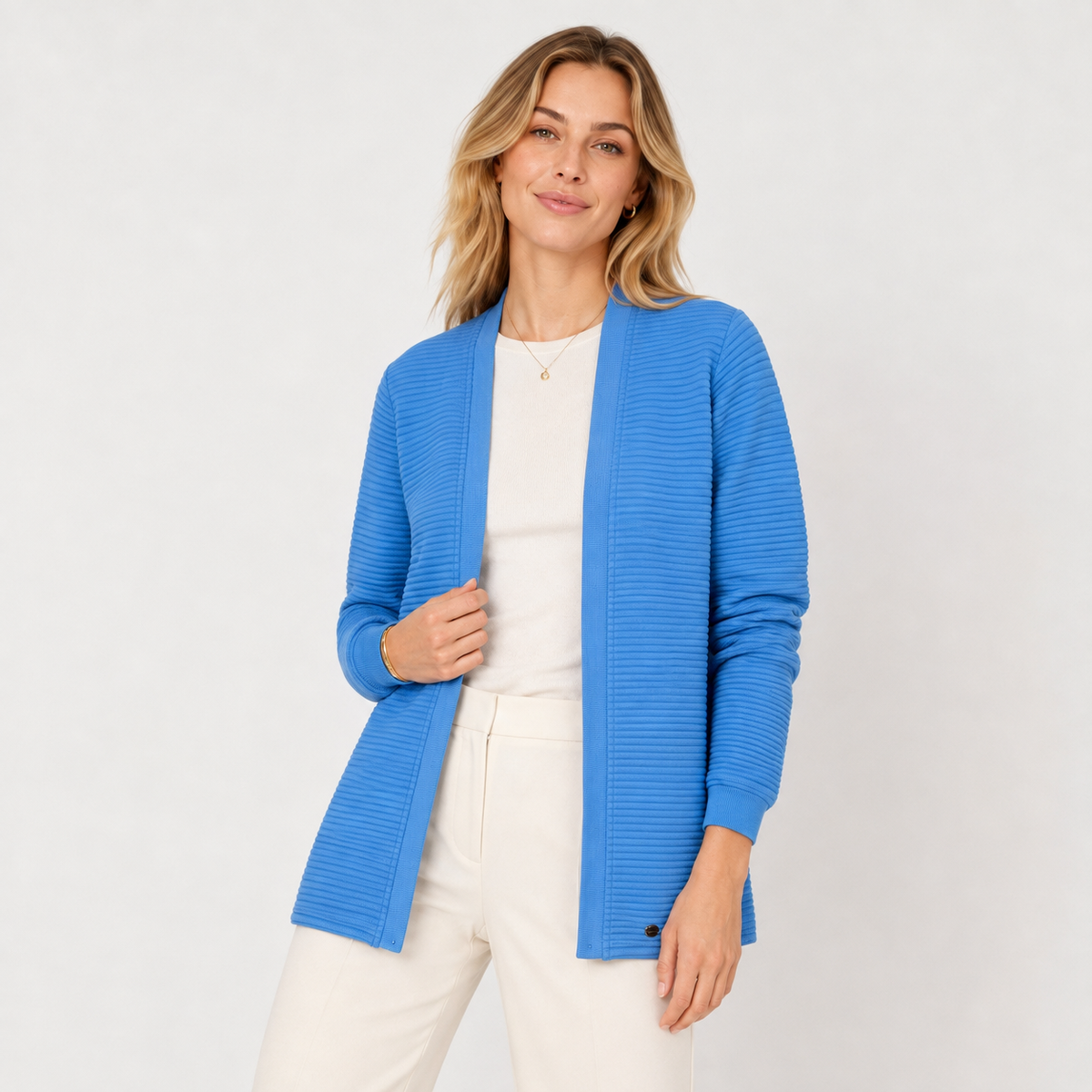 Cardigan Desires cu textură striată