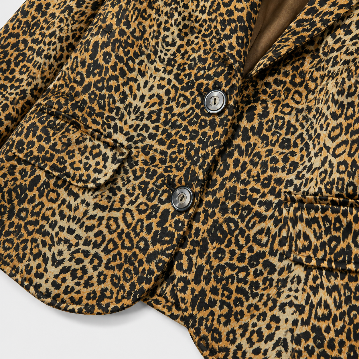 Costum Cinema Donna cu imprimeu leopard, sacou și fustă