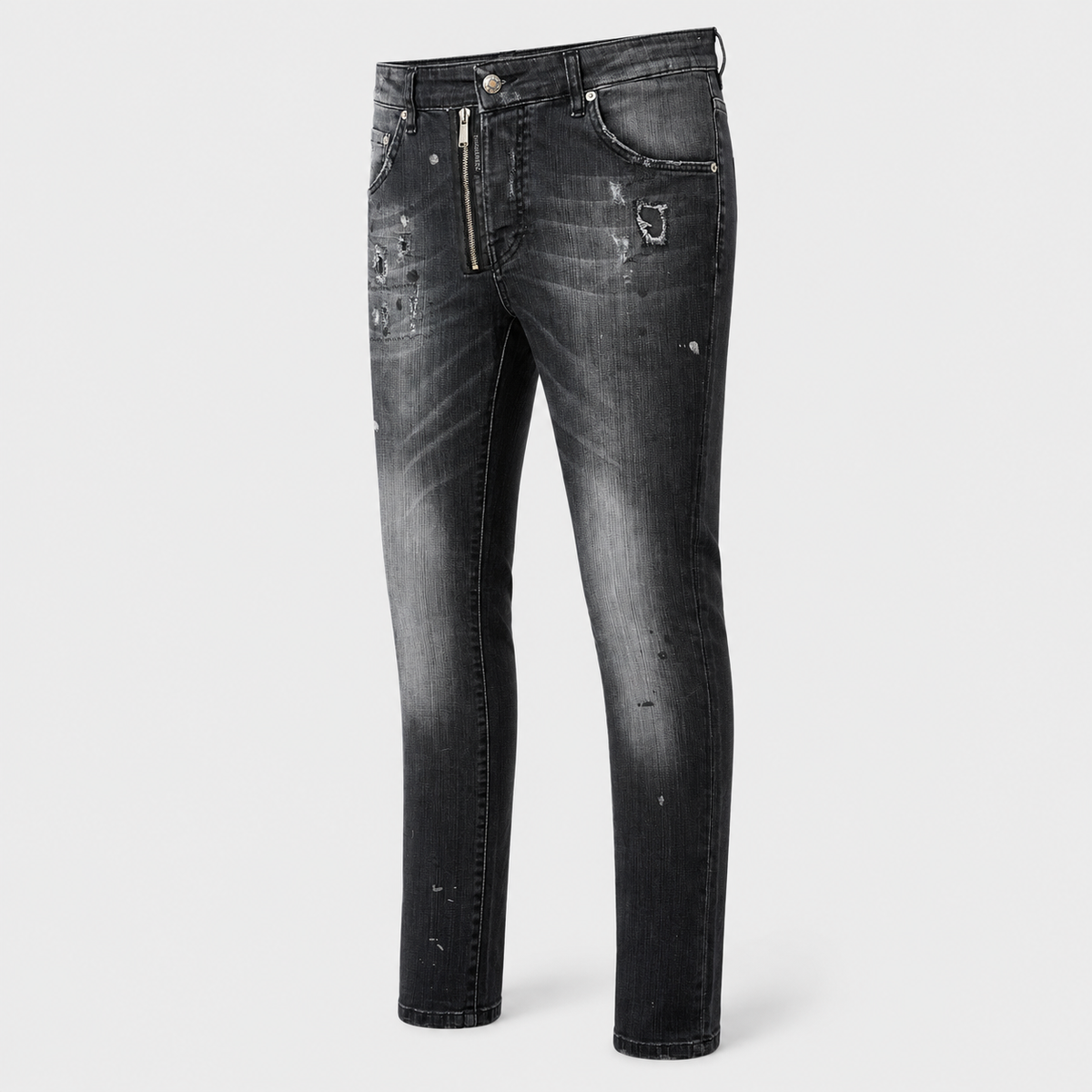 Blugi Dsquared2 Cool Guy negri distressed