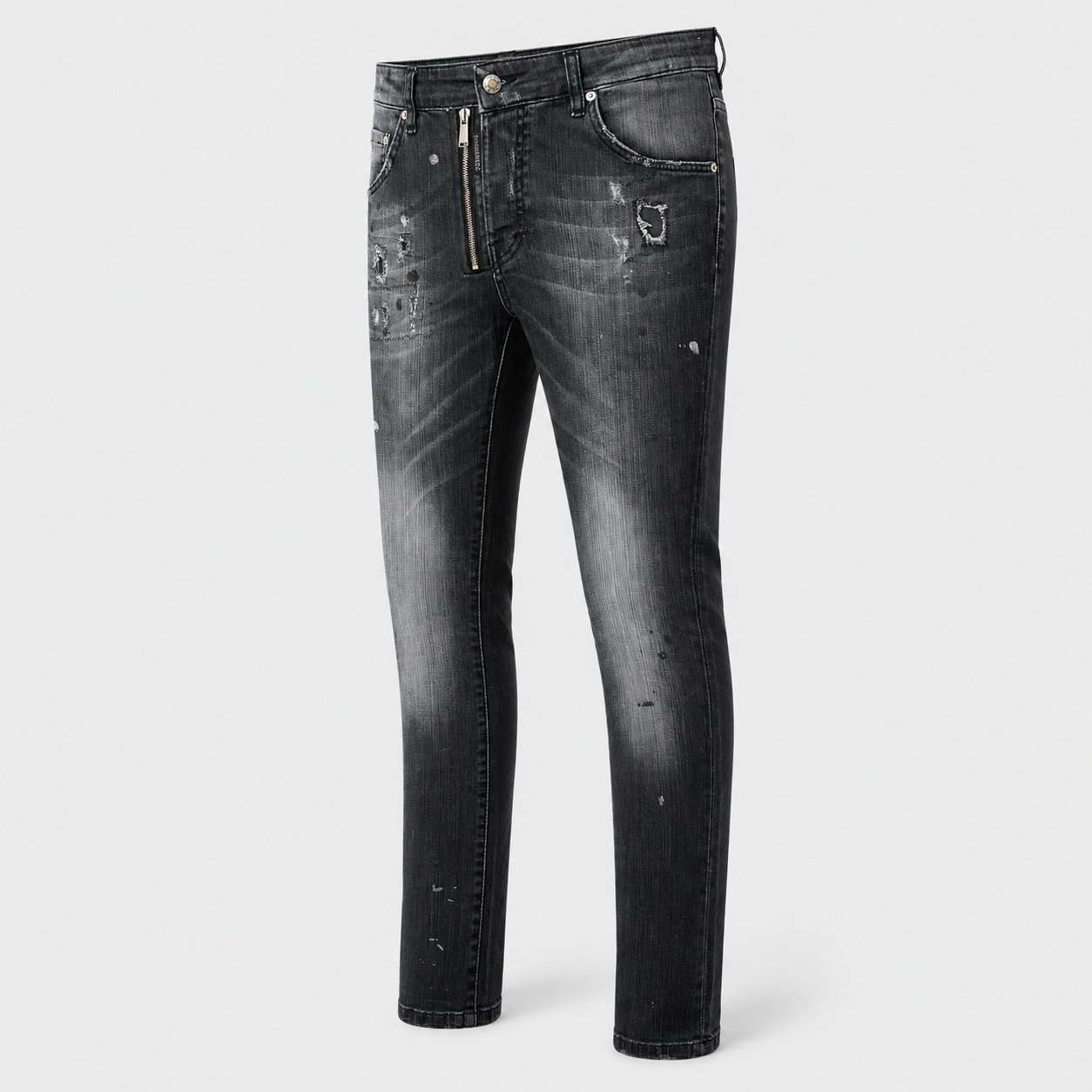 Blugi Dsquared2 Cool Guy negri distressed