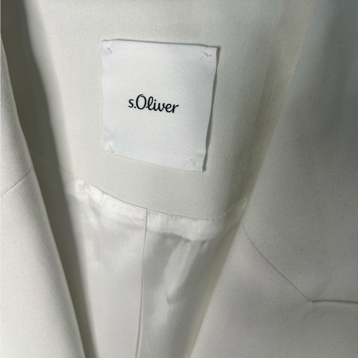 Sacou s.Oliver Black Label Elegant Alb