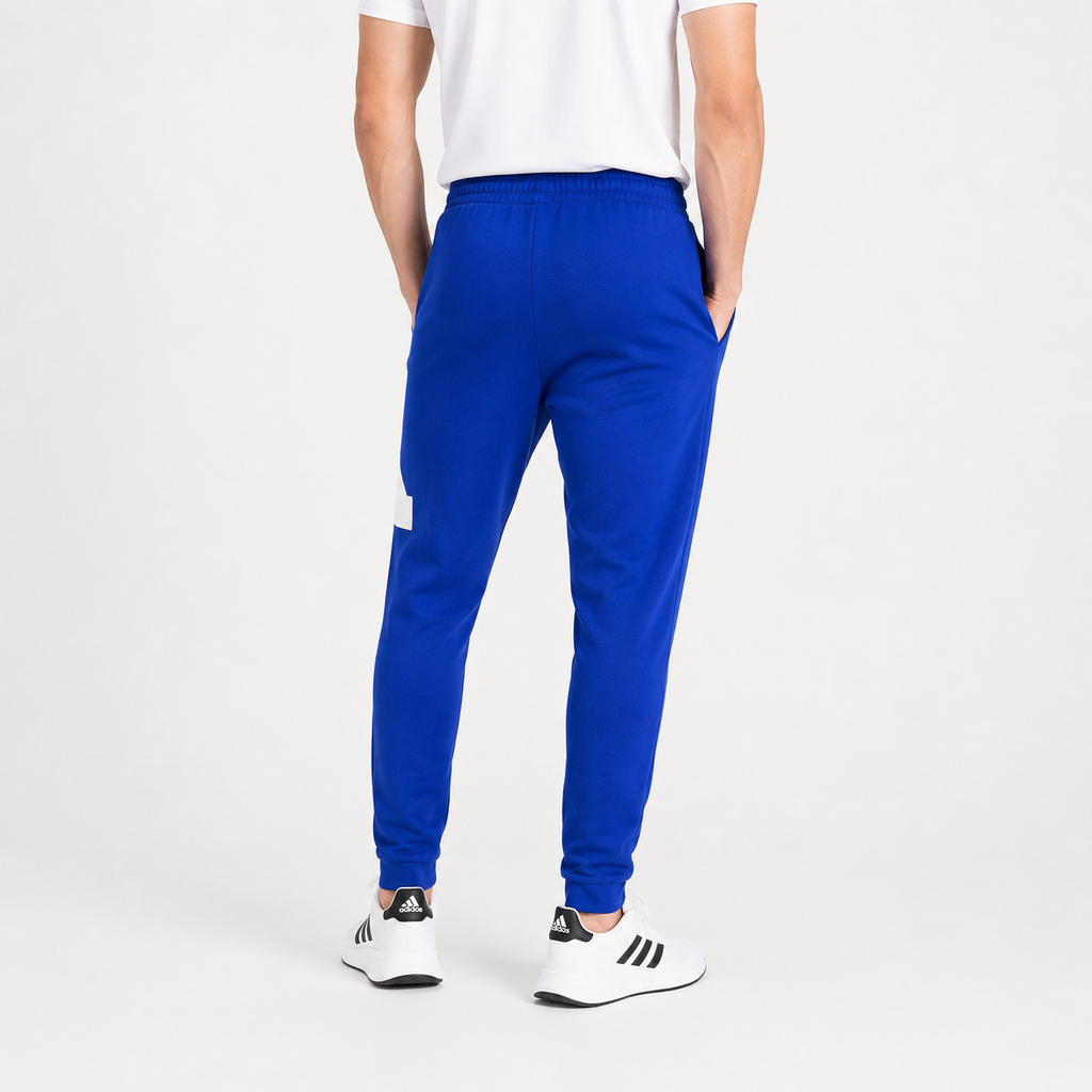 Pantaloni de trening Adidas Future Icons Badge of Sport albaștri