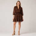 Rochie Lola Liza cu imprimeu animal print