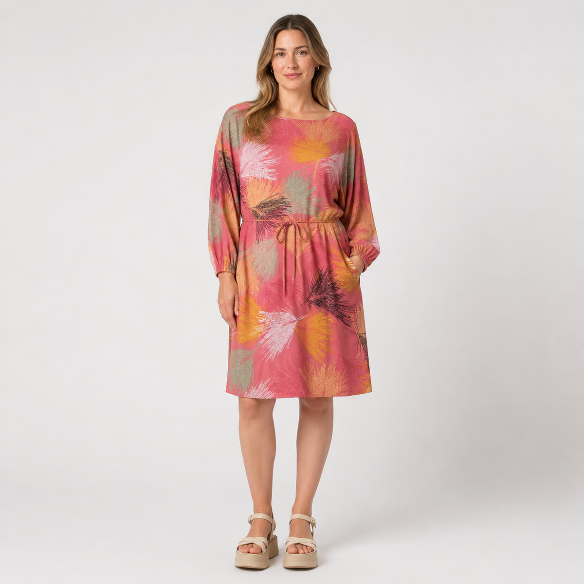 Rochie s.Oliver Black Label cu imprimeu abstract