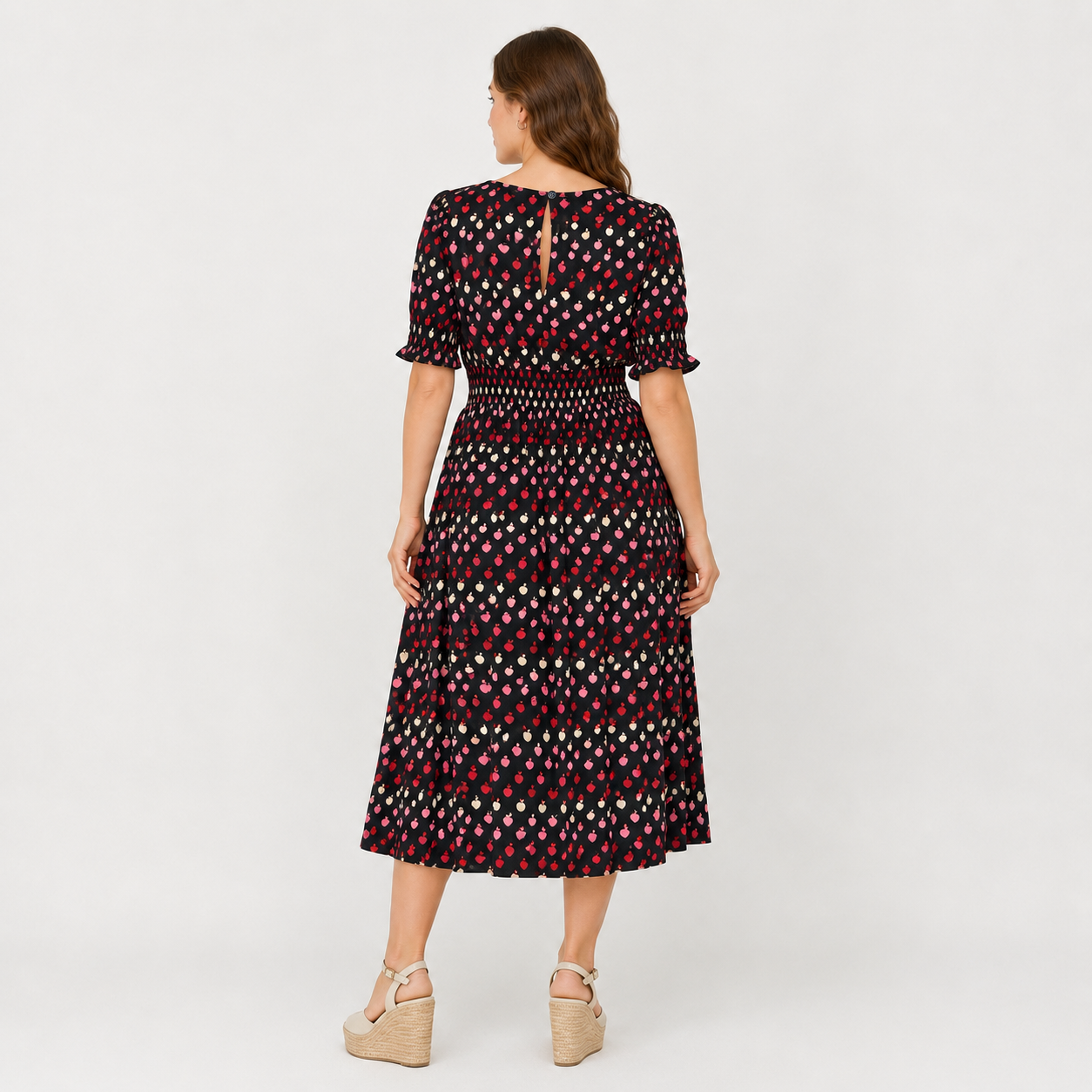 Rochie Kate Spade cu imprimeu mere